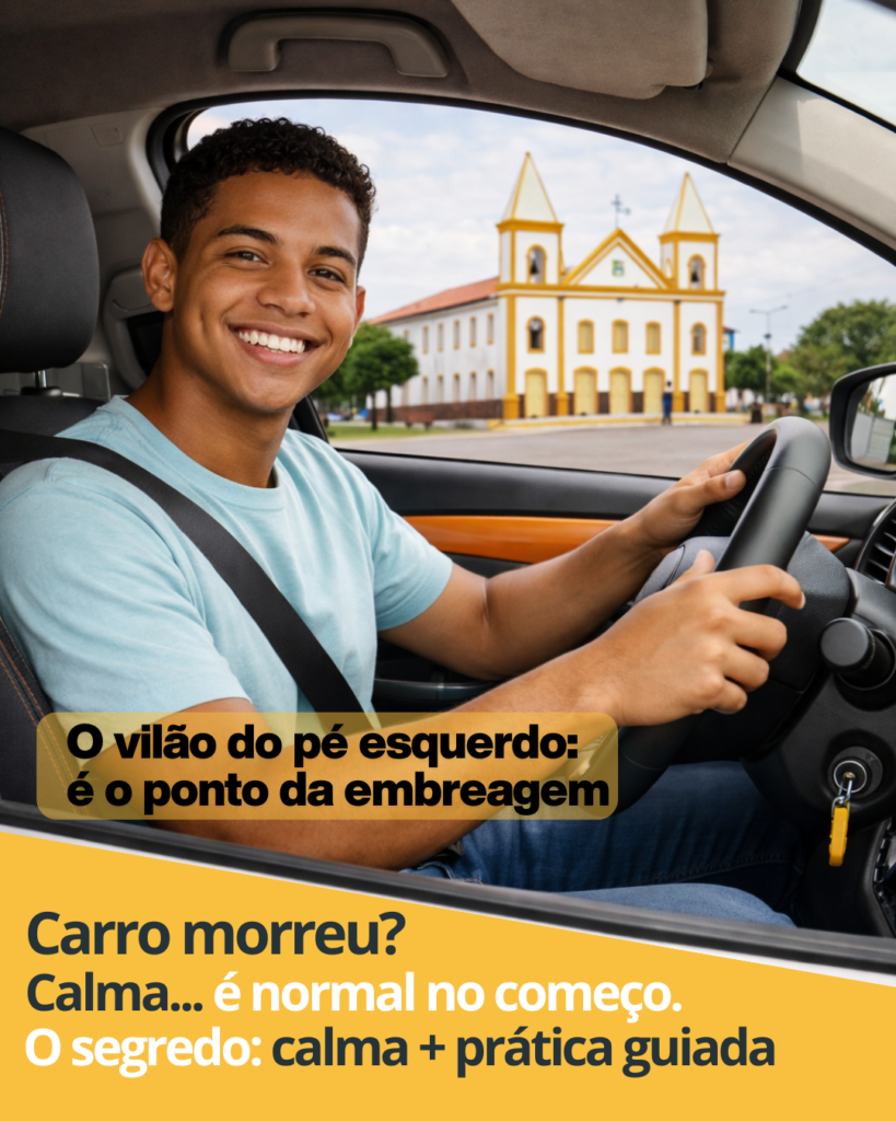 O vilão do pé esquerdo o ponto da embreagem (1)